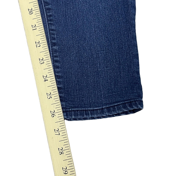 Democracy “Ab” Technology Skinny Jeans Medium Wash Stretch Waist Women's Size 10 - Picture 9 of 13